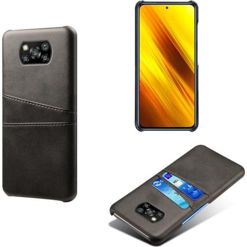 Business Case For Xiaomi Poco X3 Coque Capa Credit Card Vintage PU Leather Wallet Cover Case For Xiaomi Poco X3 NFC Case Funda