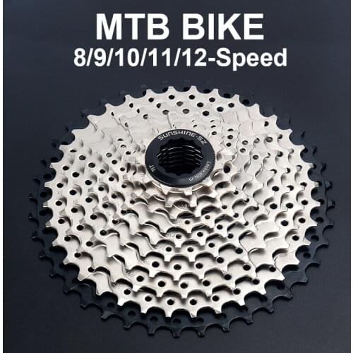 SUNSHINE-bike flywheel montagne11-25 / 28 / 32T, flywheel 8/9/10/11/12 speed, suitable for Shimano HG, v parts