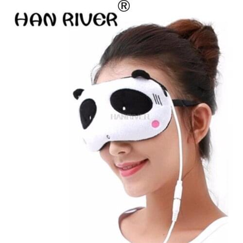 HANRIVER High quality Cartoon cute febrile eye mask sleep steam heating to relieve the black eye eye fatigue USB hot selling