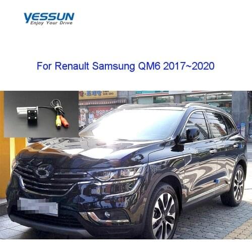 Yessun rear view camera For Renault Samsung QM6 2017~2020 CCD night view backup camera/license plate camera