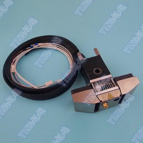 3D Printer Ultimaker 2+ Extended extrusion kit with Olsson Block Nozzle Hotend Header Head for UM2 1.75/3mm filament