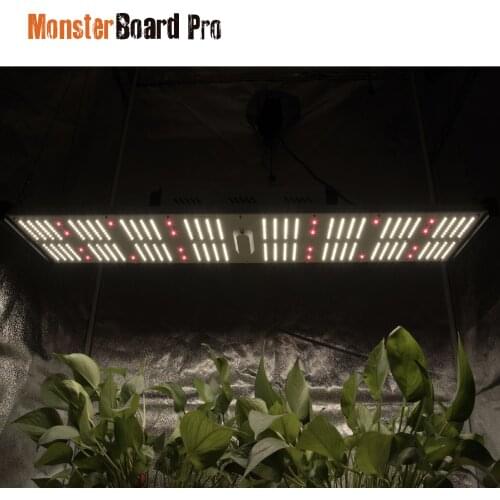 Luces Led Lamp 240W Geeklight Growlights Monster Board Pro 2400 Full Spectrum for Hydroponics Plant 2x4 Grow Tent