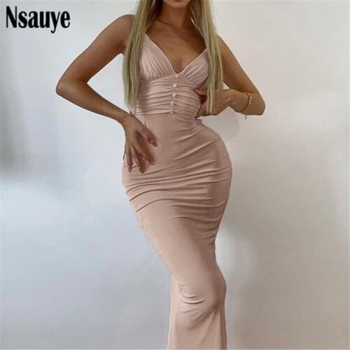 NSAUYE Open Summer Dresses