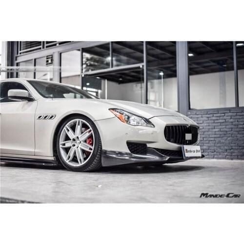 Leap Carbon Fiber Front Lip Side Skirt Rear Lip Spoiler for Maserati Quattroporte Small Surrounded
