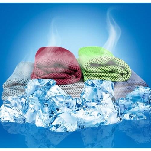 Multicolor 100*30cm Ice Towel Utility Enduring Instant Cooling Towel Heat Relief Reusable Chill Cool Towel Cold towel