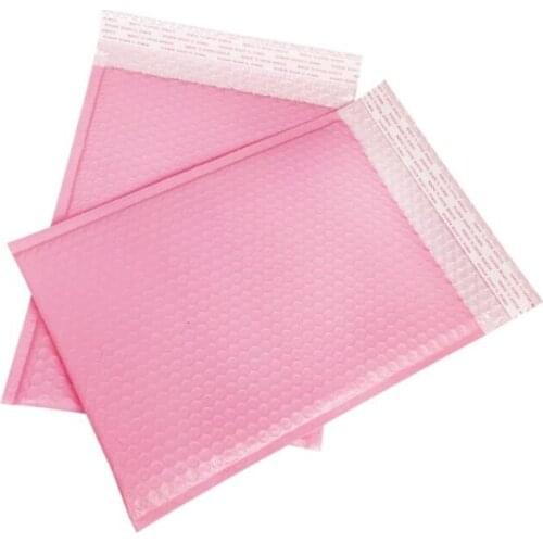 Pink Foam Envelope Bags Self Seal Mailers Padded Shipping Envelopes With Bubble Mailing Bag Shipping Gift Packages Bag