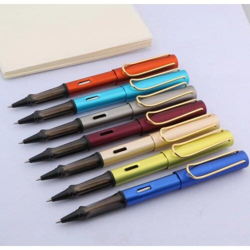 Luxury quality classical 878 Rollerball Pen aurora GOLDEN signature student metal ink pen Stationery Office school supplies