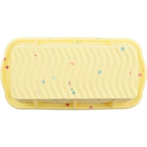 Silicone Bread Mold Reusable Rectangle Bread Loaf Pan Bakeware Pans for Baking Bread Cake TS1 Perfect for Bread Cake Brownies