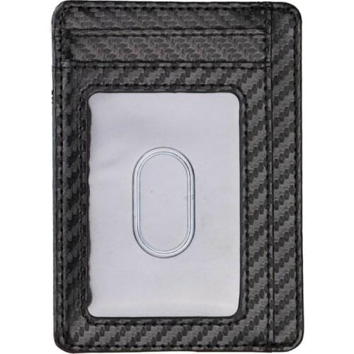 Ultra Slim RFID Blocking Minimalist Wallet Business Card Cover Case Super Thin G5AE