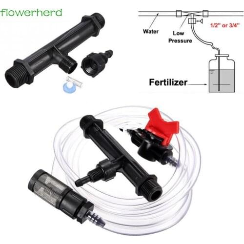 1/2inch Irrigation Venturi Fertilizer Injectors Device Water Tube