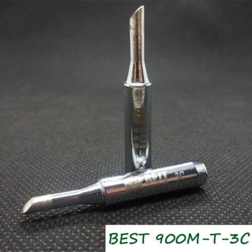 10pcs/lot Replacement Universal BEST 900M-T-3C Solder Iron Tips for HAKKO AOYUE Welding Iron