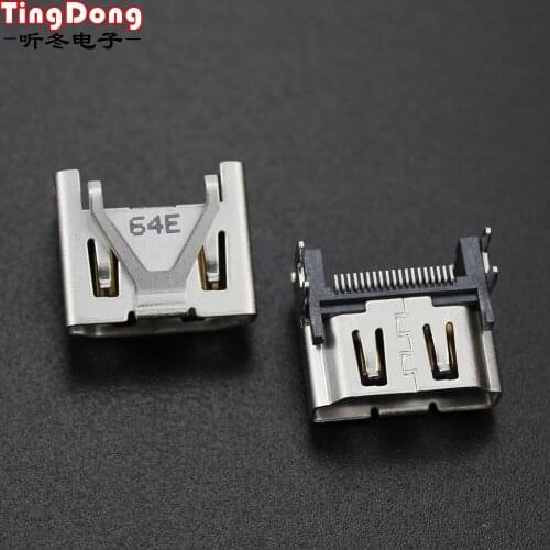 15PCS For PS4 Slim HDMI Port Socket Interface for Sony Play Station 4 Pro HDMI Connector