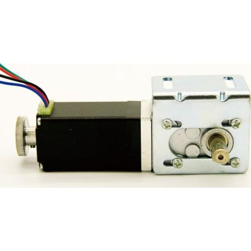 32-28 Worm Gear Stepping Motor 51 Self-locking Right Angle