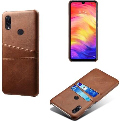 50pcs/lot Luxury Leather Card Holder Phone case For Xiaomi redmi note 7 6 pro 9 8 SE max 3 mix 2s 6X A2 lite play GO