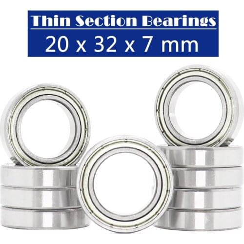 6804ZZ Bearing 20*32*7 mm ( 10 PCS ) ABEC-1 Metric Slim Thin Section 61804Z 6804 Z ZZ Ball Bearings 6804Z