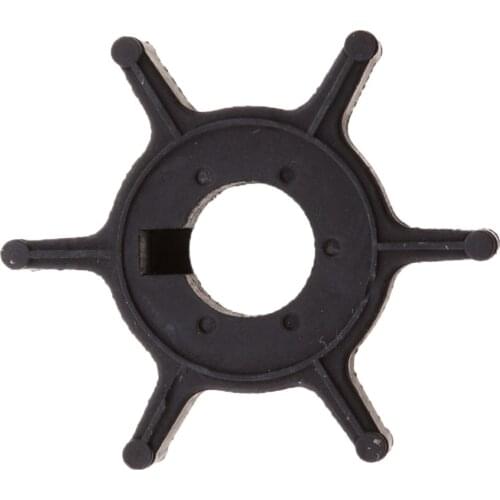 6E0-44352-00-00 Water Pump Impeller Replacement for Yamaha F4 4hp 4 Stroke Outboard Motor Parts, Black