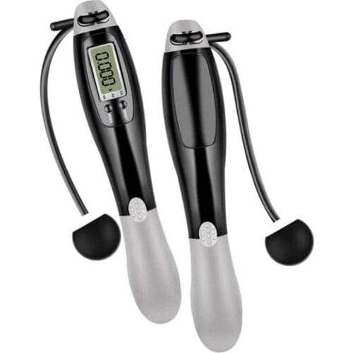 Sport Cordless Jump Ropes Smart Electronic Digital wireless Skip Rope Exercise Jumping Rope Calorie Consumption Fitness