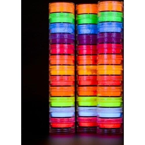 Fluorescent UV Neon Color Brightening Fluorescent Powder Suitable for Viscose Resin Acrylic Pigment Ink Non-toxic