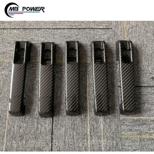 G class carbon finber Door handle cover Door handle cover for w463 G63 G500 G350 G400 carbon finber handle cover