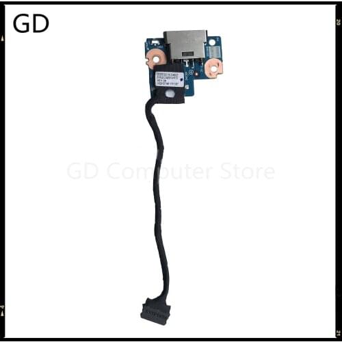 GD For Lenovo ThinkPad E570 E575 Laptop Card Jack Plug Power Connector Board With Cable CE570 NS-A832 DC02001WH10 100% Tested