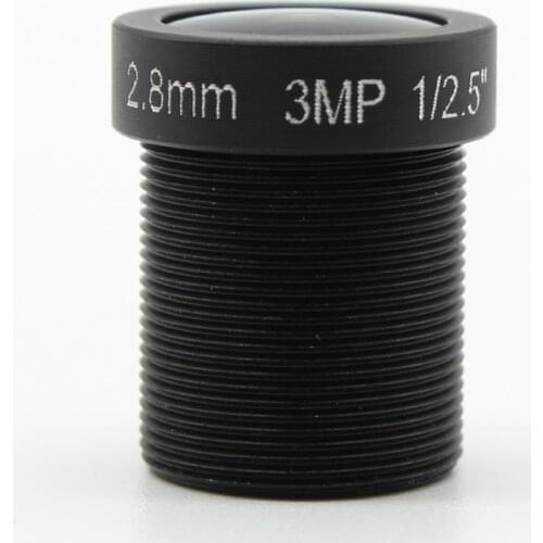 HD 3mp 2.8mm Lens 1/2.5" 140 Degrees wide angle CCTV IR Board M12 for Security IP Camera