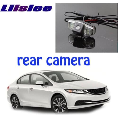 Liislee Car Camera For HONDA Civic MK9 FB4 FG3 FB2 FG4 FB6 Quality Rear View Back Up Camera For PAL / NTSC to Use | CCD + RCA