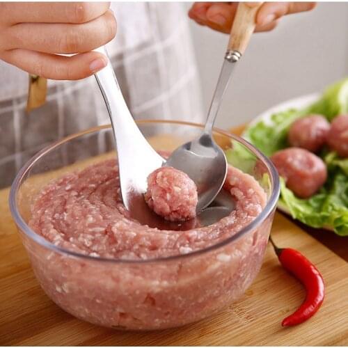 Meatball Maker Spoon Stainless Steel Non-Stick Creative Meatball Maker Cooking Tools Kitchen Gadgets And Accessories