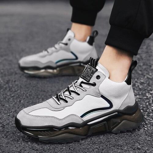 Mens classic breathable casual shoes shock absorption and comfortable outdoor lightweight sports hiking shoes