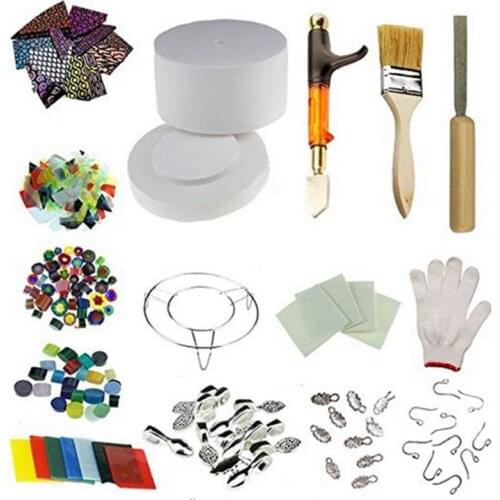 Wholesale Price Sale Microwave kiln kits(15items/set) 2020 hot products samll kiln fusing glass small kiln kits