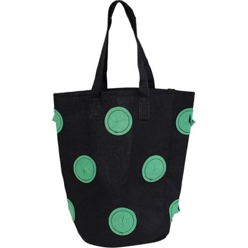 Garden Supplies Strawberry Planting Growing Bag Multi-mouth Container Bags Grow Planter Root Bonsai Plant