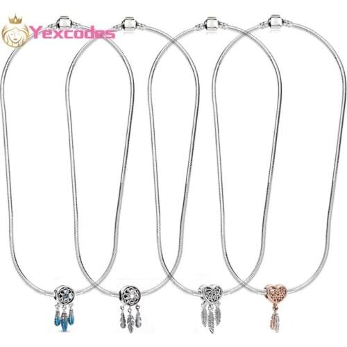 Special Offer New 45cm Snake Bone Chain Ladies Summer Charm 925 Silver Plated Clavicle Chain Women Necklaces, Direct Shipment