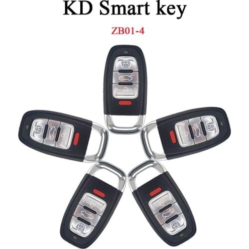1/3/5 pcs /lot ZB01-4 KEYDIY KD Smart key Universal KD Auto Car Key Fob for KD-X2 Key Generator