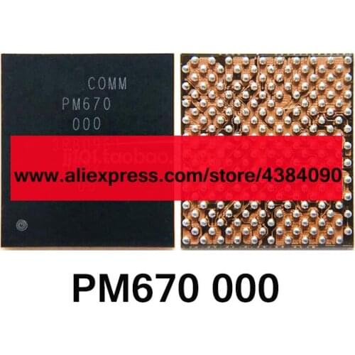 2pieces/lot PM670 000 Power IC Chip PMIC