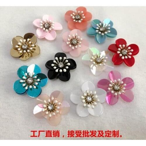 5pcs beaded crystal patches sewing on patches for clothing parches termoadhesivos para ropa apliques de roupa