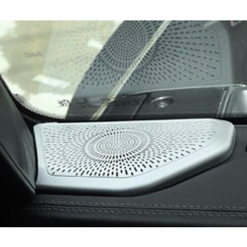 Car Front A Pillar Speaker Cover Frame Trim Styling Sticker Fit For Jeep Wrangler JL JT 2018-2020