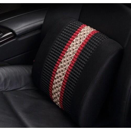 Memory cotton car waist cushion, office chair, breathable waist, waist, pillow, four seasons seat support waist support