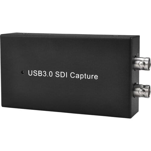 1080P60FPS SDI to SDI USB3.0 UVC Video audio capture card, covert SDI to USB3.0 for Windows, Mac, Linux, Android os
