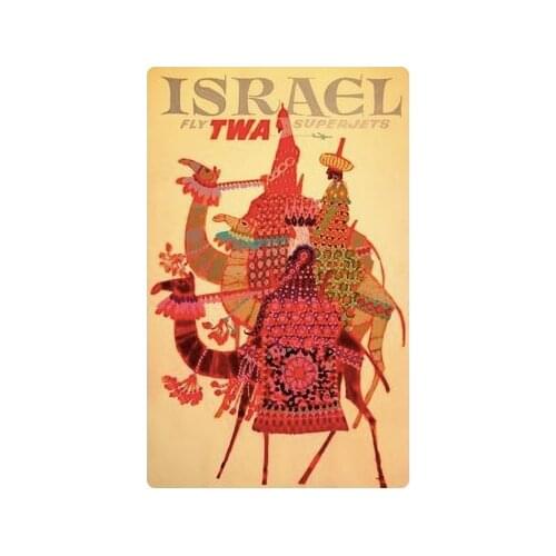 Culture of Israel Travel Tour Retro Vintage Poster Canvas Painting DIY Wall Paper Posters Home Decor Gift