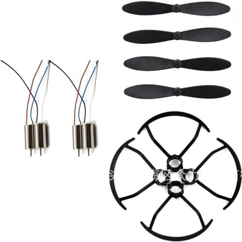 SG800 Quadcopter RC Drones Spare Parts Engines motor Propeller Blade Protective cover set