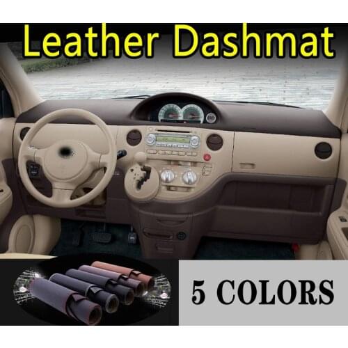 For Toyota Sienta G1 2003-2014 2011 2013 Leather Dashmat Dashboard Cover Dash Mat Sunshade Carpet Car Styling Auto Accessories