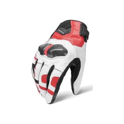 Summer Breathable Leather Motorcycle Racing Mens Cross Country Gloves