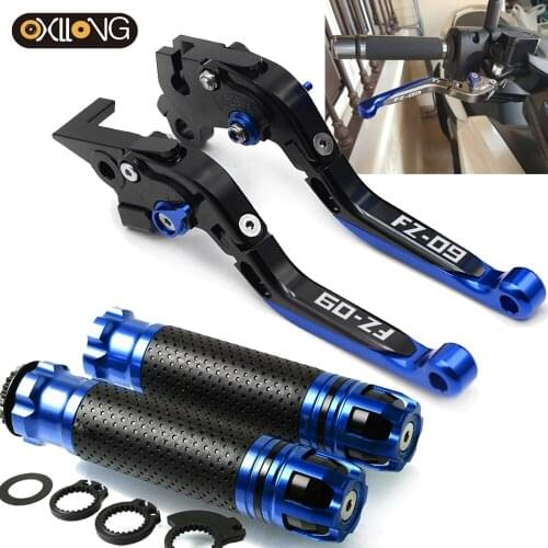 Motorcycle Accessories Brake Clutch Levers Handlebar grip Handle Hand Grips For YAMAHA FZ09 FZ-09 FJ09 2014 2015 2016 2017 2018