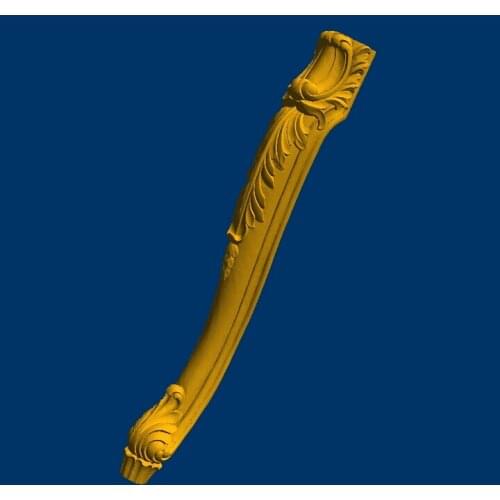 3D model CNC relief STL format high desk table Furniture leg--15