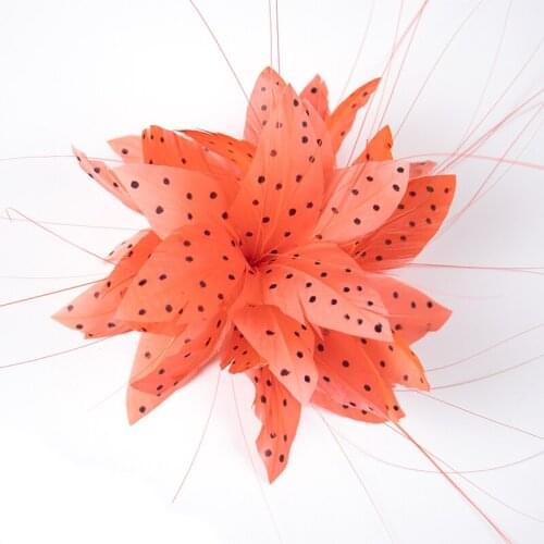 Natural Goose Feathers Flower High Quality Color Plumes Corsage For Crafts Wedding Clothes Decoration Carnival Dress Accessories