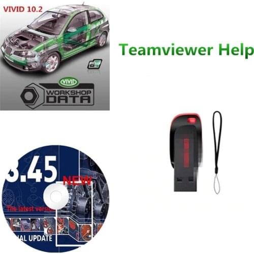 Newest version Auto-data 3.45 and vivid workshop 10.2 Auto Repair Software + install video guide+ remote install for free help
