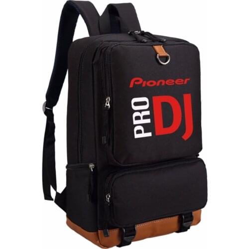 WISHOT Pioneer DJ PRO Backpack Shoulder travel School Bag Bookbag for teenagers Casual Laptop Bags