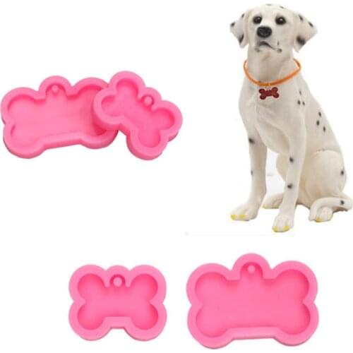 Silicone Bone Shape butterfly Pendant Resin Mold Making Tools DIY Dog Tag Dog Bone Shaped Keychain Resin Casting Mould Crafting