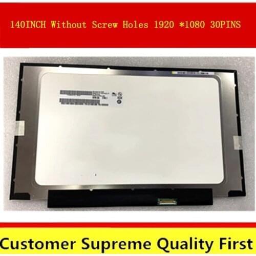 For E14 20RA 20RB FOR Lenovo ThinkPad E14 Gen 2 Type 20T6 20T7 20TA 20TB 14.0 LCD LED Matrix Without Screw Holes 1920 IPS