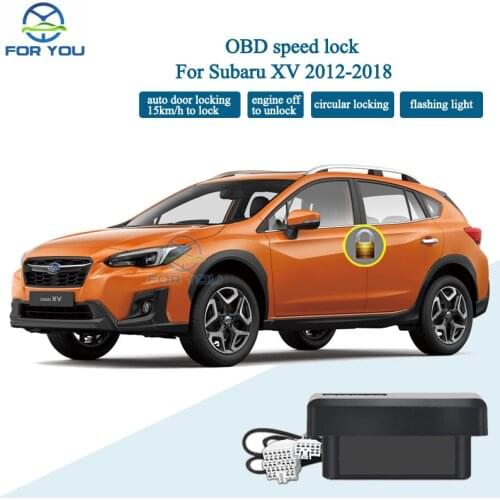 FORYOU Car Auto OBD Plug And Play Speed Lock Unlock Device For Subaru XV 2012-2018