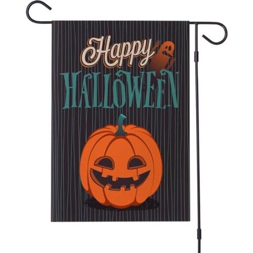 Funny Halloween Double-sided 3D printed Flag house flag&garden flag Halloween party Flags Hanging House Decoration style-11